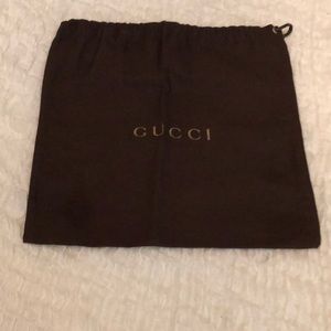 Gucci dust bag